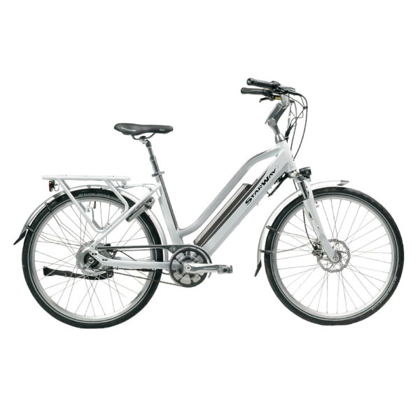 Vélo électrique Starway Touring blanc argent